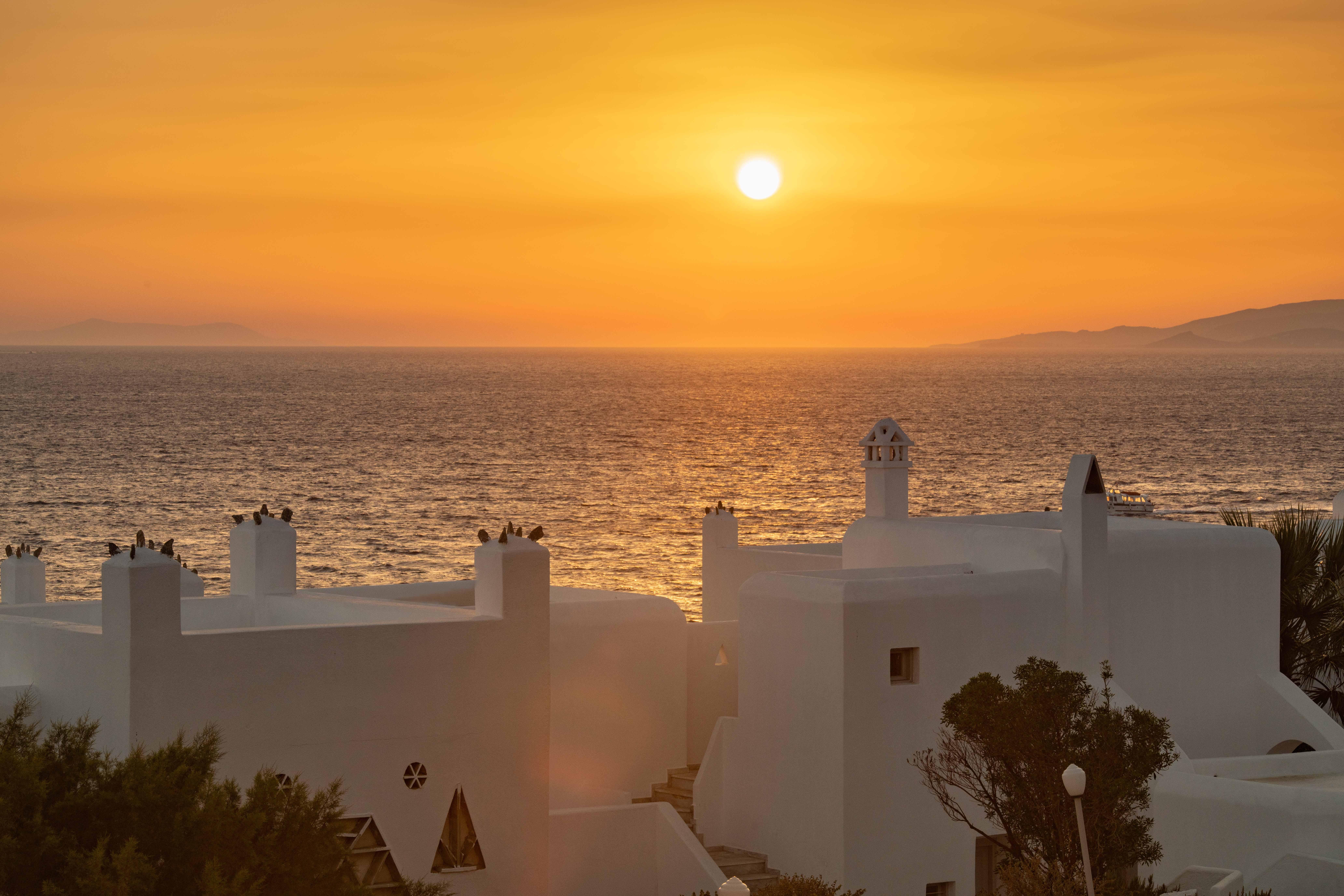 Melangel Villa Mykonos Town Bagian luar foto