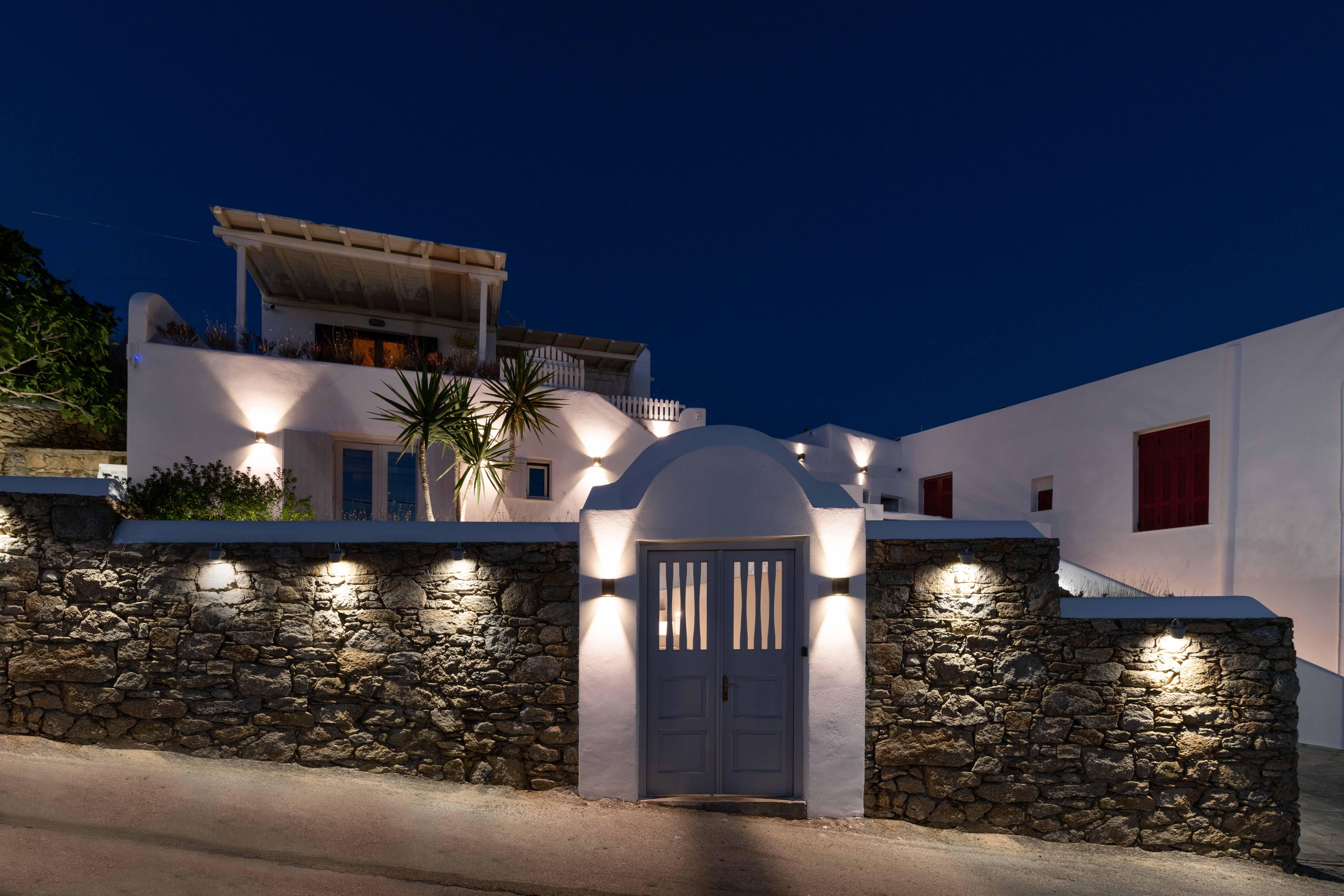 Melangel Villa Mykonos Town Bagian luar foto