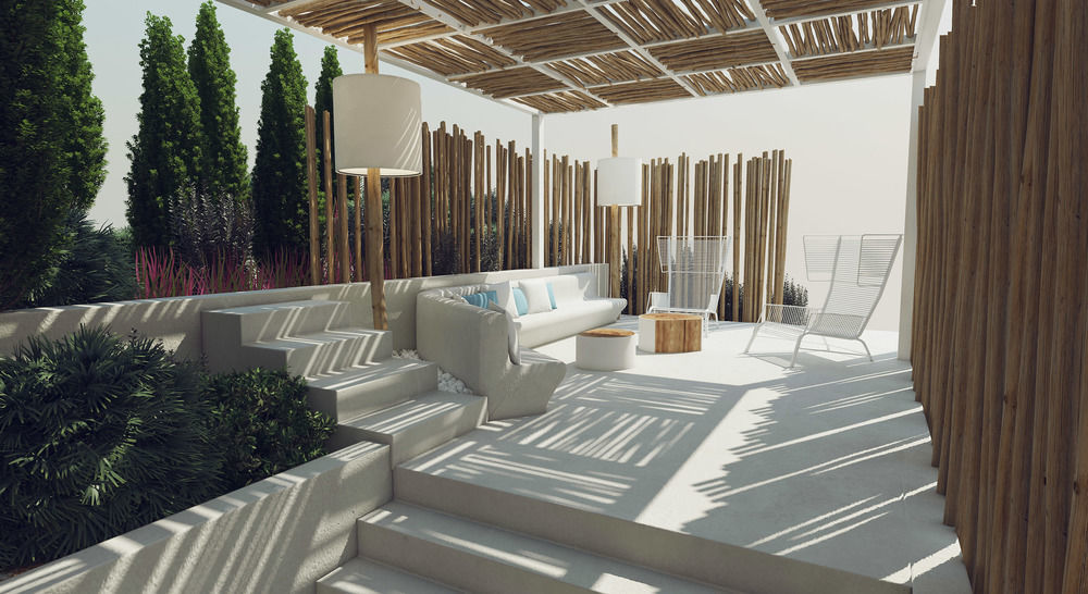 Melangel Villa Mykonos Town Bagian luar foto